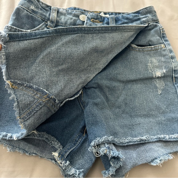 Sky and Sparrow Blue Denim Skort - Picture 3 of 5